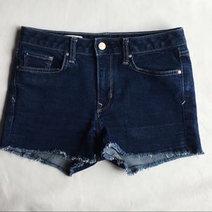 Gap shorts size 25 0 jeans denim cutoffs womens